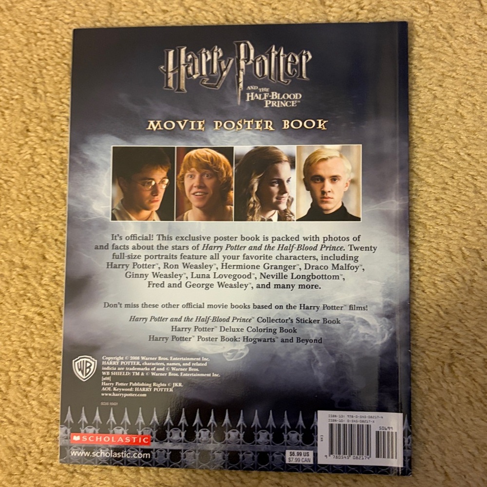 Lot of 6 new Harry Potter poster books - Picture 12 of 16